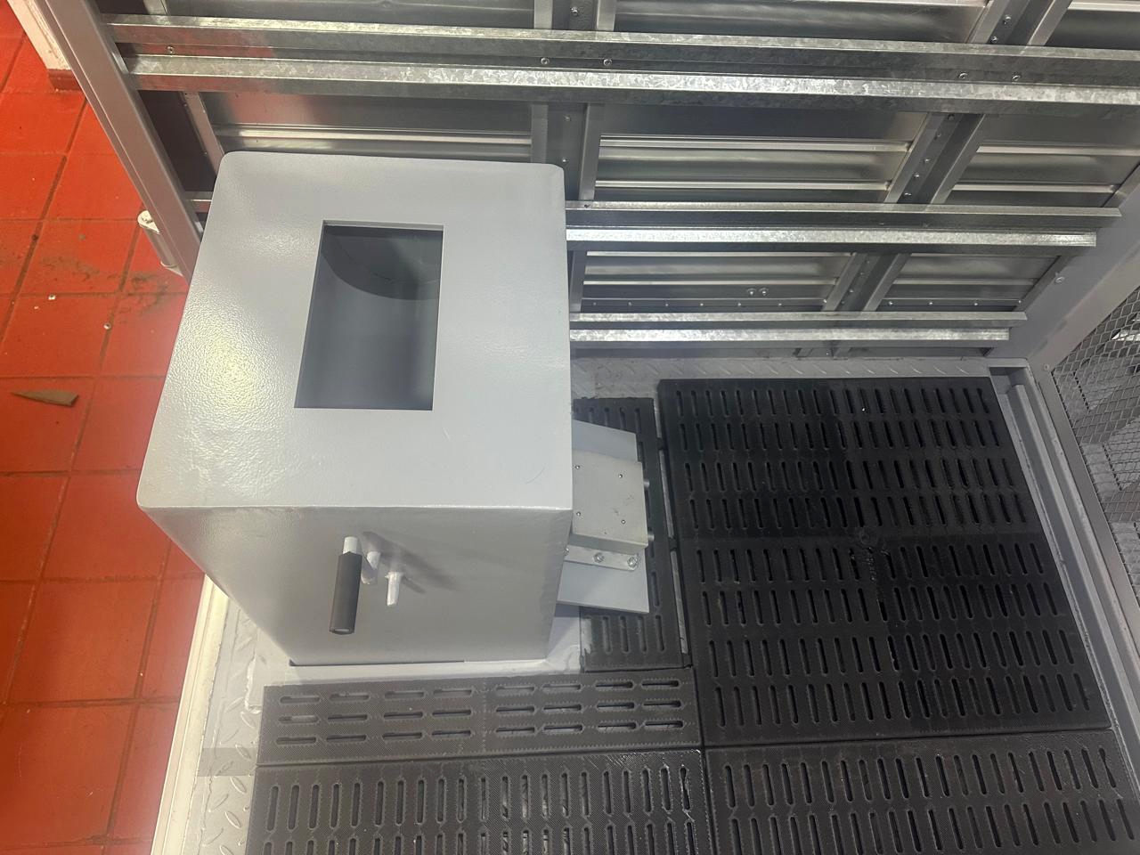 caja fuerte camión